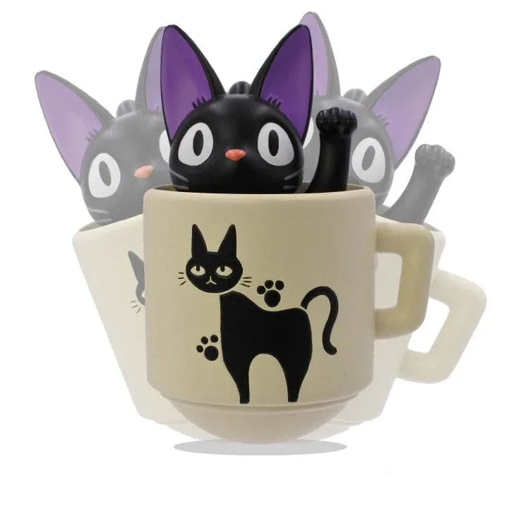 Kiki's Leveransservice Rundbottnad Figur Kiki med Sin Mugg 6 cm Semic