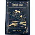 Spirited Away Dagbok Haku Drake & Chihiro Blått och Guld Foliering