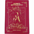 Howl's Moving Castle-dagbok Hauru & Sophie med röd- och guldfolie