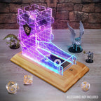 ENHANCE Tabletop Series LED Dice Tower med Tärningsset Klart Enhance