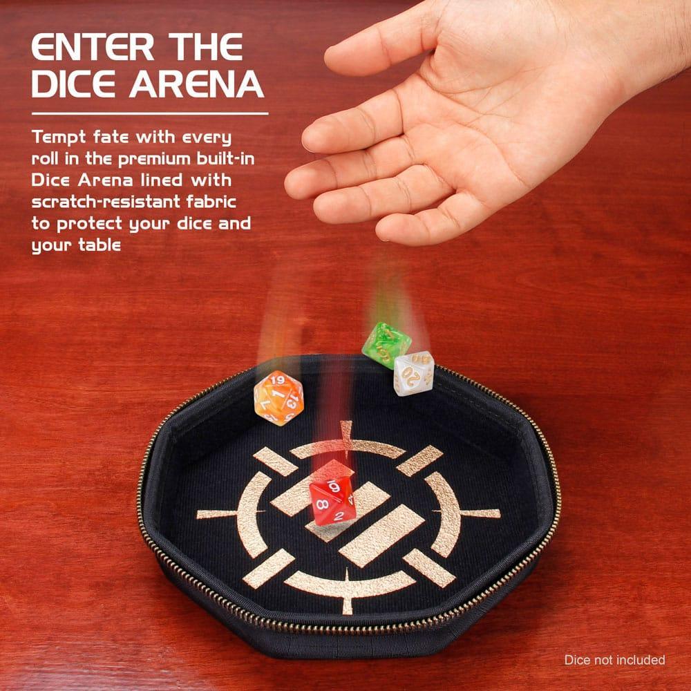 ENHANCE Tabletop Dice Case för RPG Spel Enhance