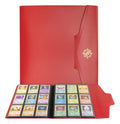 Enhance Binder 9 Pocket Card Binder Red 30 x 25 x 3 cm