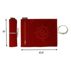 ENHANCE Tabletop Roll on a Scroll Väska med Tärningar Röd Enhance