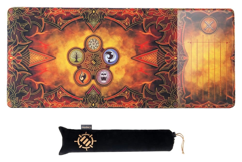Enhance Tabletop Playmat Deluxe Edition with Duel Tracker 81 x 36 cm