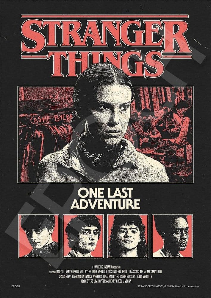 Stranger Things 500-bitars pussel One Last Adventure