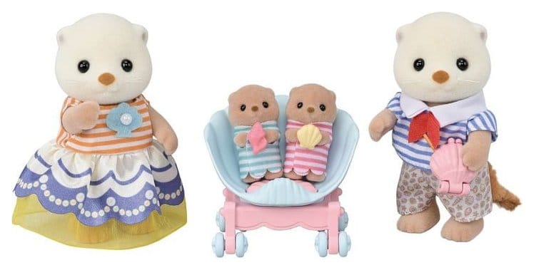 Sylvanian Families: Sjöutterfamilj Set