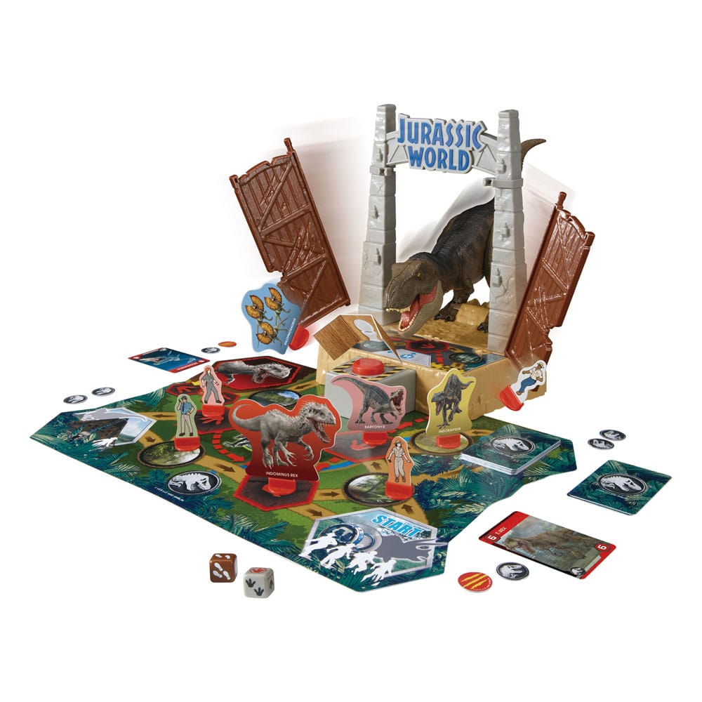 Jurassic World Game: T-Rex Panic – Spännande Dinosaurieäventyr Epoch Toys