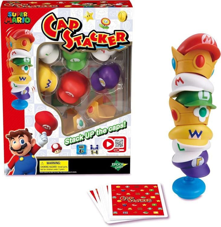 Super Mario Spel Cap Stacker Epoch Toys