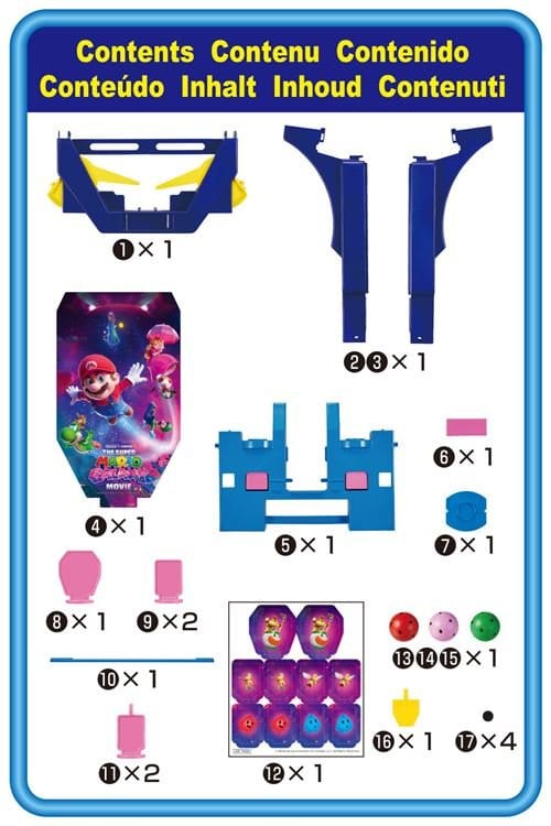 Super Mario game Galaxy Movie Battle Pinball