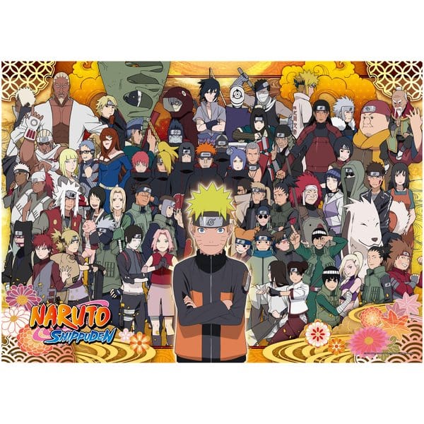 Naruto Shippuden 2000-bitars pussel Ver. C