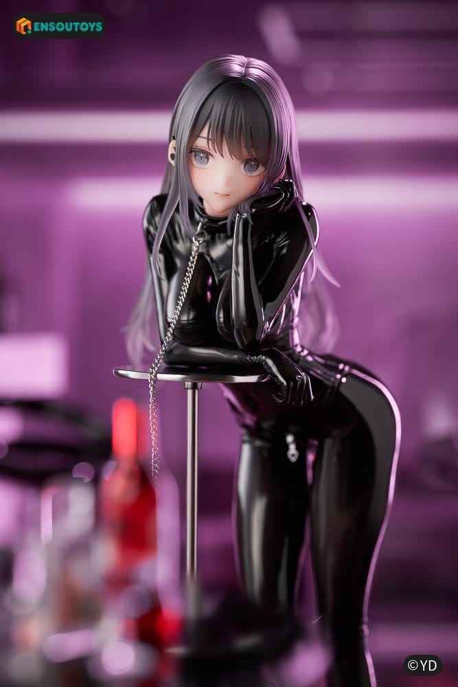 Original Karaktär PVC-Figur 1/6 Miu Kurokawa illustration av YD 25 cm