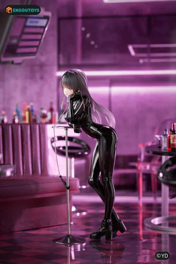 Original Karaktär PVC-Figur 1/6 Miu Kurokawa illustration av YD 25 cm