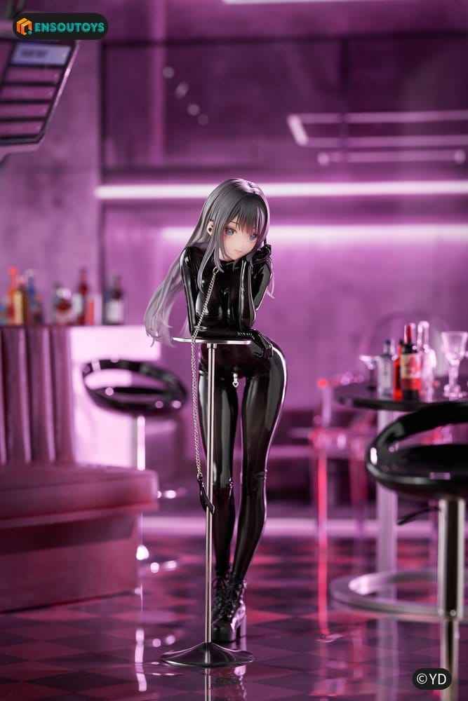 Original Karaktär PVC-Figur 1/6 Miu Kurokawa illustration av YD 25 cm