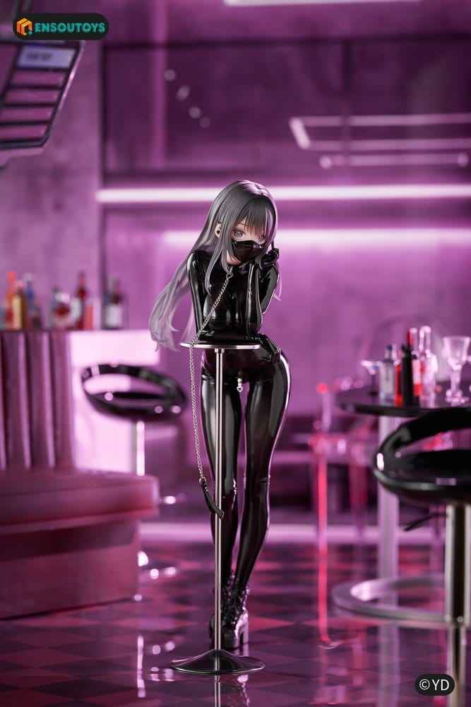 Original Karaktär PVC-Figur 1/6 Miu Kurokawa illustration av YD 25 cm