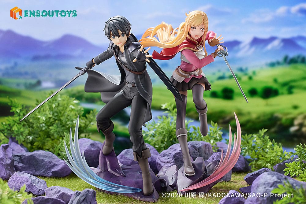 Sword Art Online Figur 1/7 Progressive Scherzo of Deep Night Kirito & Asuna Set