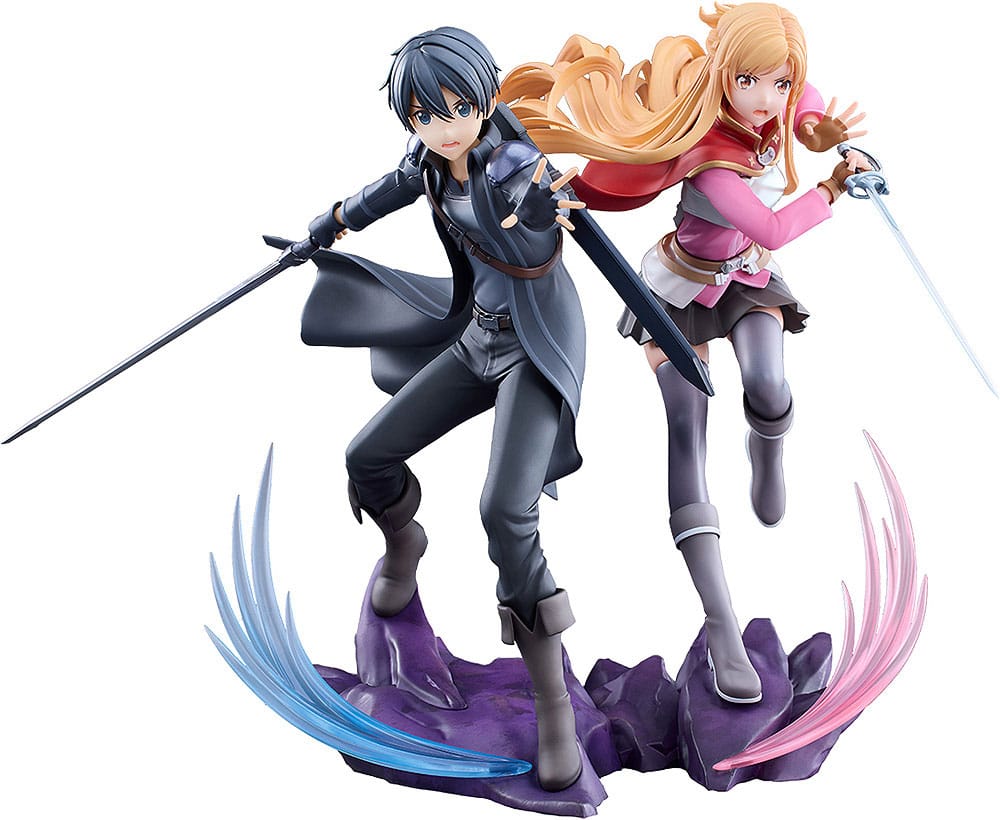 Sword Art Online Figure 1/7 Progressive Scherzo of Deep Night Kirito & Asuna Set