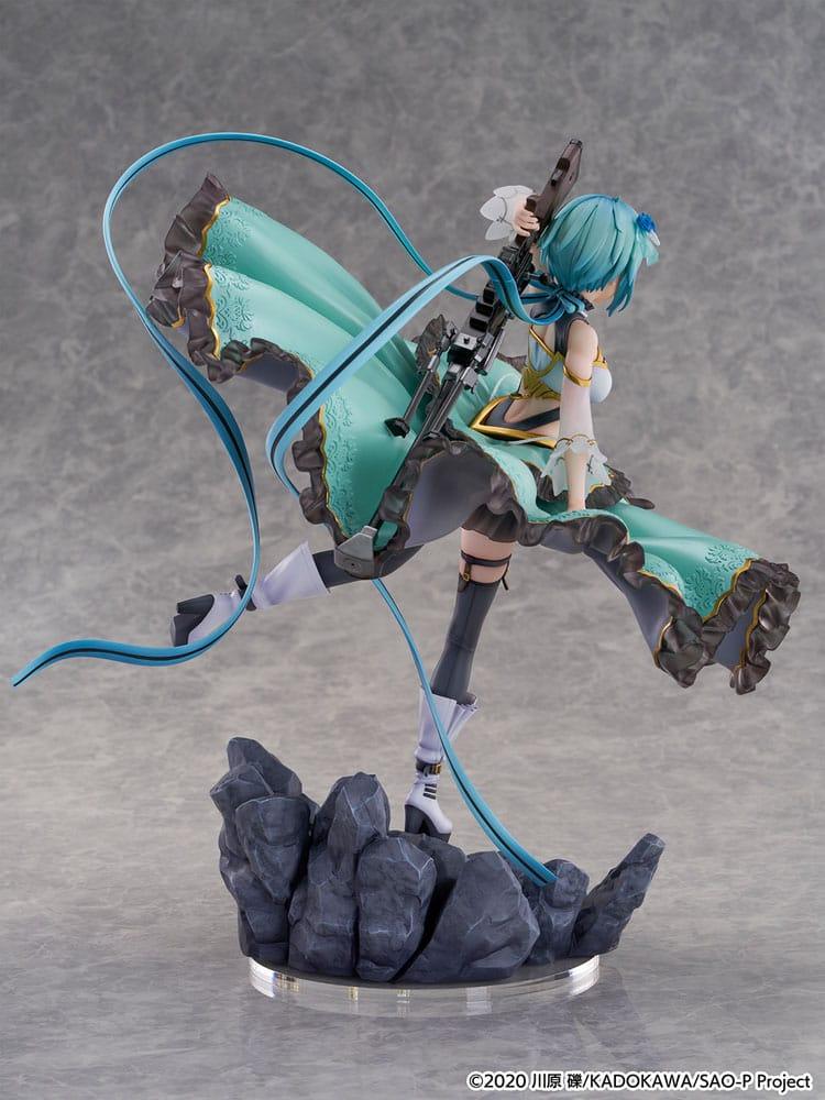 Sword Art Online SHIBUYA SCRAMBLE FIGURE PVC Figur 1/7 Sinon Crystal Dress Ver. 29 cm eStream