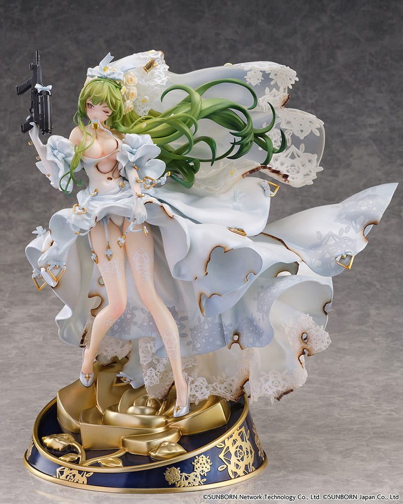 Girls Frontline SHIBUYA SCRAMBLE FIGURE PVC Staty 1/7 M950A Sårad Ver. eStream