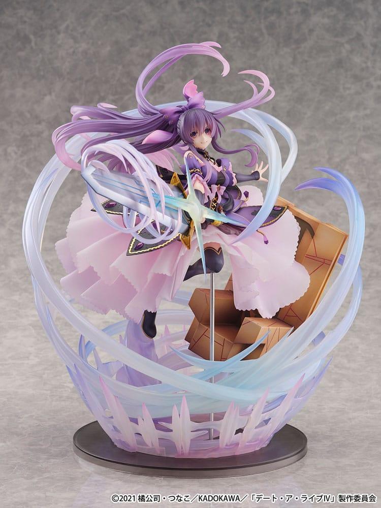 Date A Live IV SHIBUYA SCRAMBLE FIGURE PVC Figur 1/6 Tohka Yatogami Princess Amethyst Dress Ver. 32 cm eStream