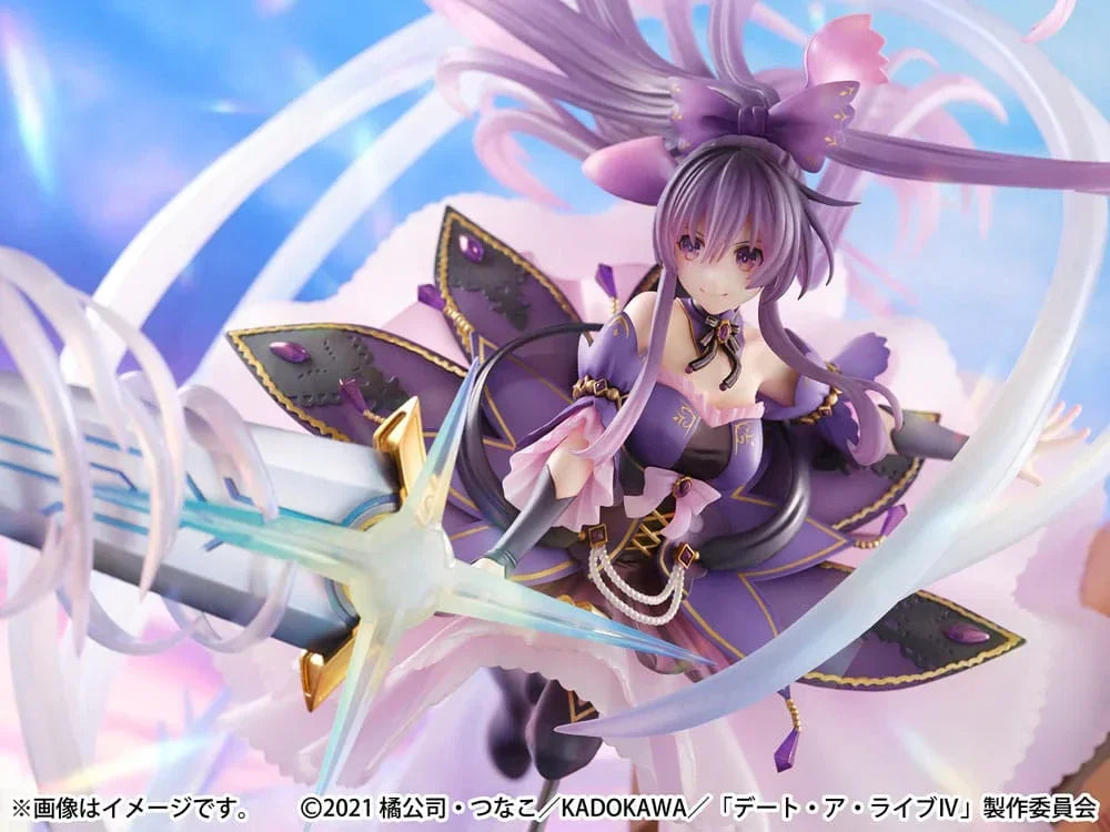 Date A Live IV SHIBUYA SCRAMBLE FIGURE PVC Figur 1/6 Tohka Yatogami Princess Amethyst Dress Ver. 32 cm eStream