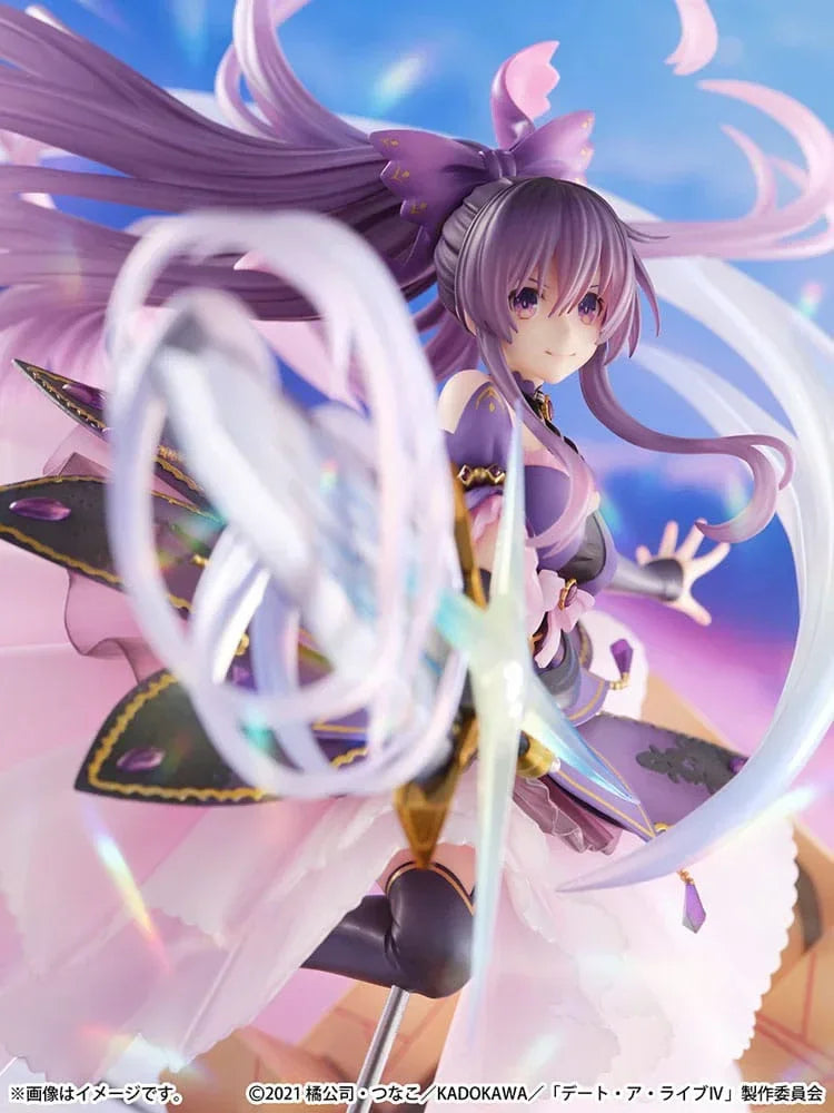 Date A Live IV SHIBUYA SCRAMBLE FIGURE PVC Figur 1/6 Tohka Yatogami Princess Amethyst Dress Ver. 32 cm eStream