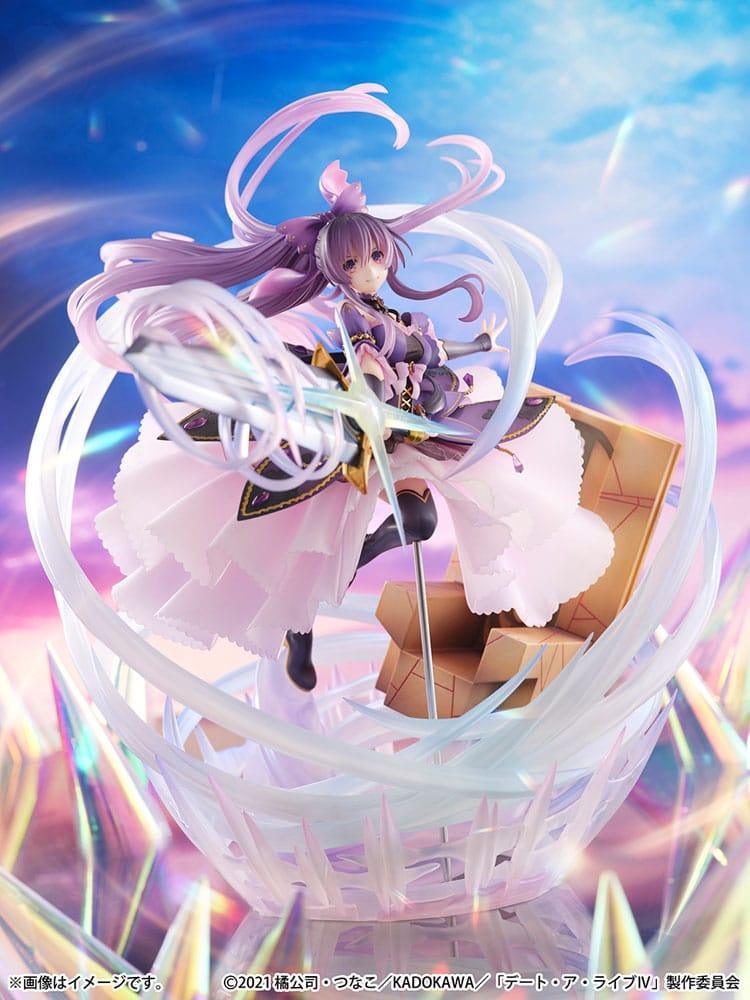 Date A Live IV SHIBUYA SCRAMBLE FIGURE PVC Figur 1/6 Tohka Yatogami Princess Amethyst Dress Ver. 32 cm eStream