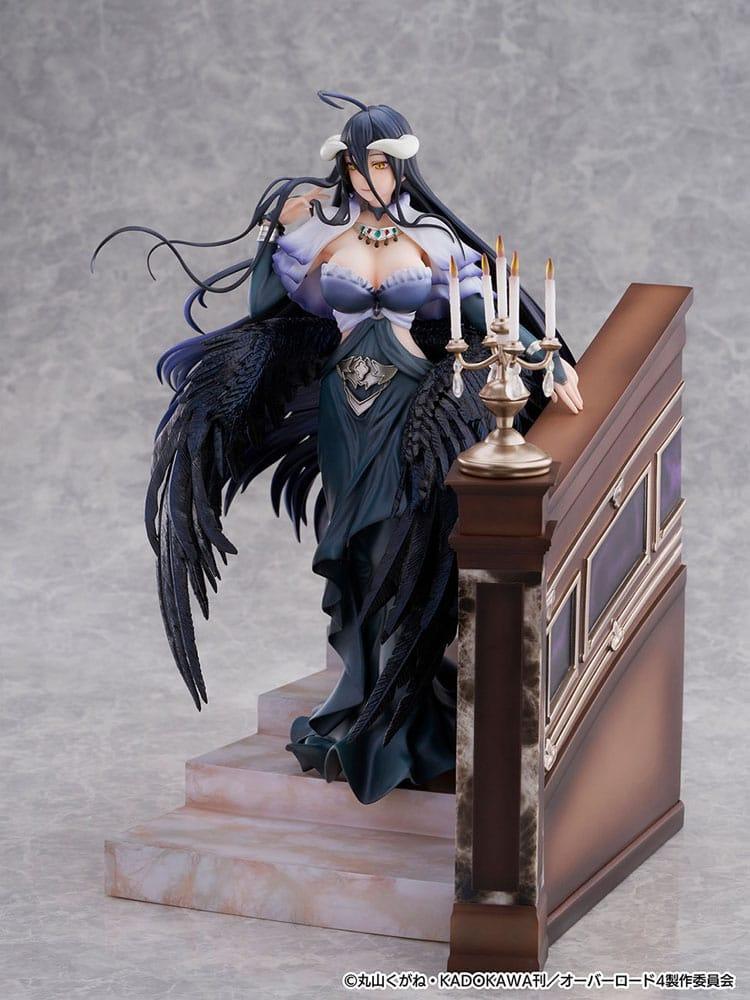 Overlord SHIBUYA SCRAMBLE FIGURE PVC Figur 1/7 Albedo Jet Black Dress Ver. 28 cm eStream
