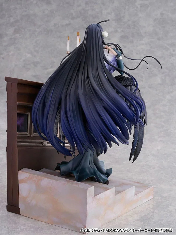 Overlord SHIBUYA SCRAMBLE FIGURE PVC Figur 1/7 Albedo Jet Black Dress Ver. 28 cm eStream