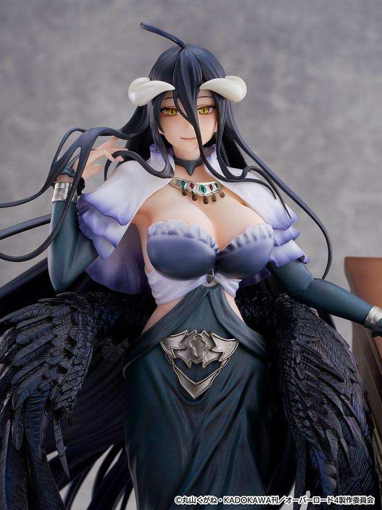Overlord SHIBUYA SCRAMBLE FIGURE PVC Figur 1/7 Albedo Jet Black Dress Ver. 28 cm eStream
