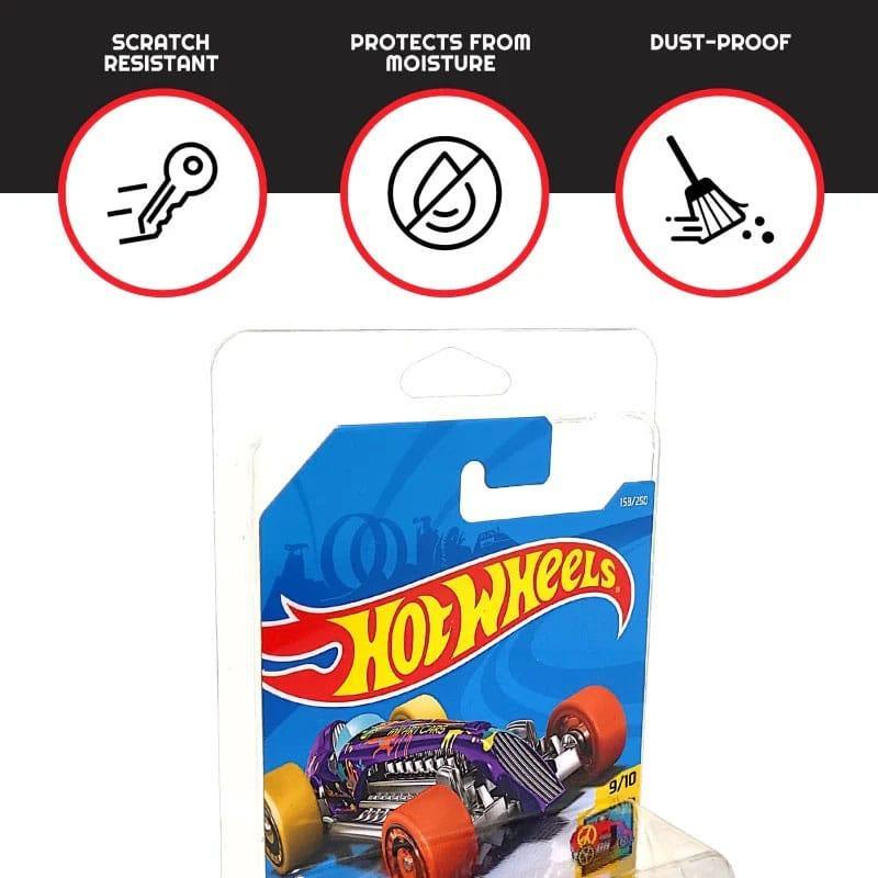 Hot Wheels Blisters 36-Pack för Långt Kort Mainline Evoretro