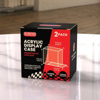 Hot Wheels European Series Acrylic Case 2-Pack Short Card Evoretro