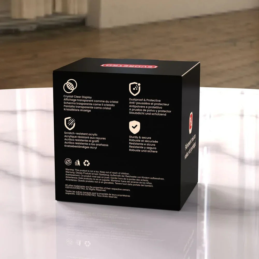 Hot Wheels European Series Acrylic Case 2-Pack Short Card Evoretro