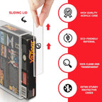 Acrylic Case 2-Pack för SNES/N64 Evoretro