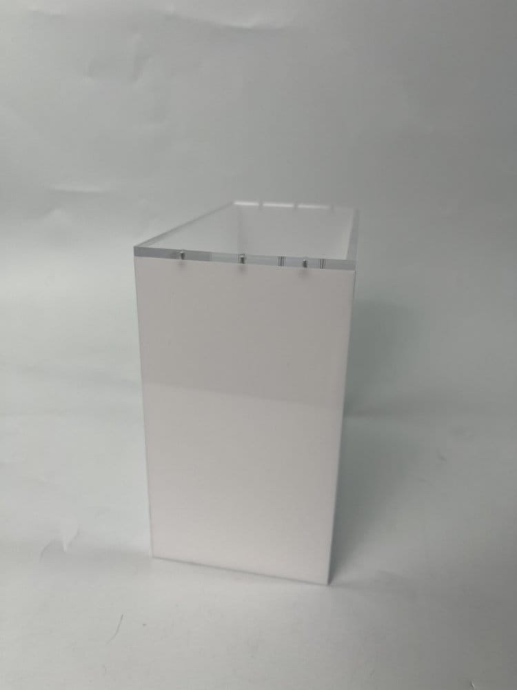 Evoretro Magnetic Acrylic Display Case for ETB with Colored Sides - White