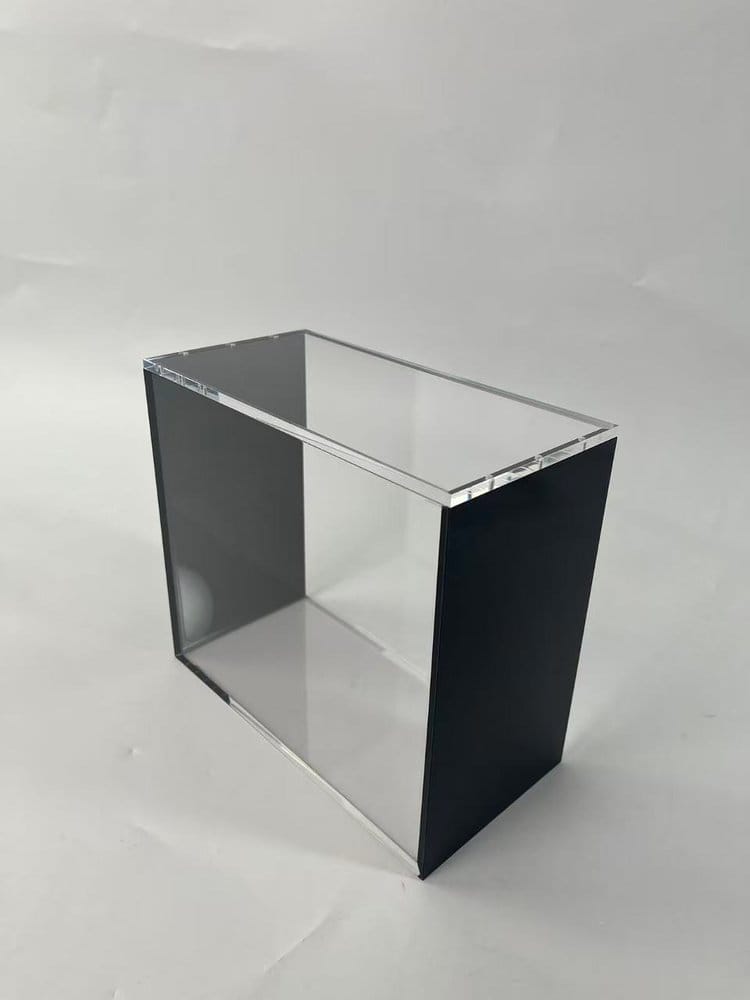 Evoretro Magnetic Acrylic Display Case for ETB with Colored Sides - Black