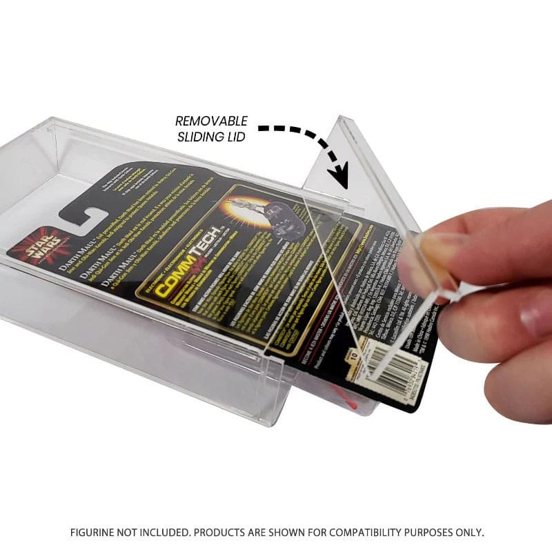 Evoretro Akryldisplayboxar 2-Pack för Actionfigurer Evoretro