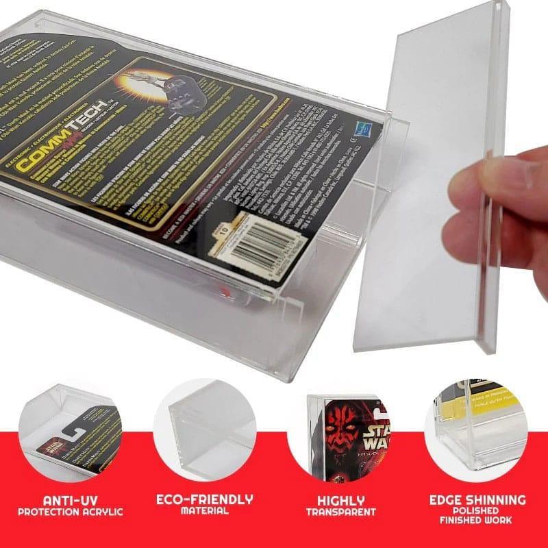 Evoretro Akryldisplayboxar 2-Pack för Actionfigurer Evoretro