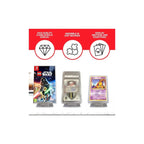 Justerbart Staffli Stativ 6-Pack för Videospelsfall Evoretro