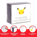 PET Protectors 5-Pack för Booster Boxes / Elite Trainer Boxes Ver. 2 Evoretro