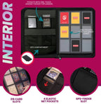 Evoretro Shield+ Topload Cards Binder 216 Cards Purple Evoretro