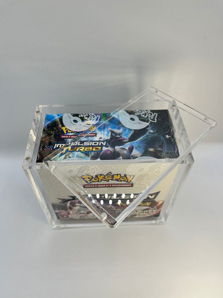 Evoretro Akryl Display Case för Booster Boxes / Elite Trainer Boxes Ver. 2 Magnetisk Evoretro