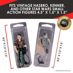 Clamshell PET Skydd 50-Pack för Actionfigurer Evoretro