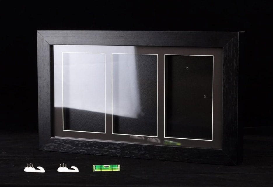 Evoretro Graded Card Display Frame för 3 PSA Graderade Kort Evoretro