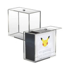 Evoretro Acrylic Display Case för Booster Boxes / Elite Trainer Boxes Ver. 2 med Glidande Lock Evoretro