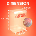 PET Protectors 10-Pack för Amiibo Figurer Evoretro