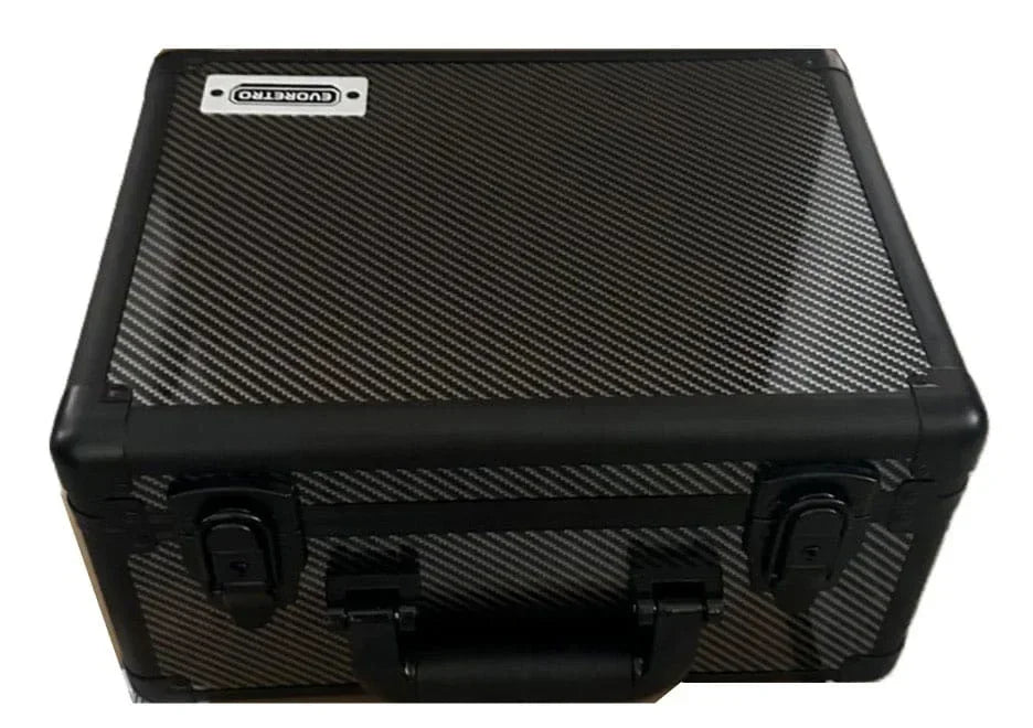 Evoretro Trading Card Suitcase Silver/Gray Small Evoretro