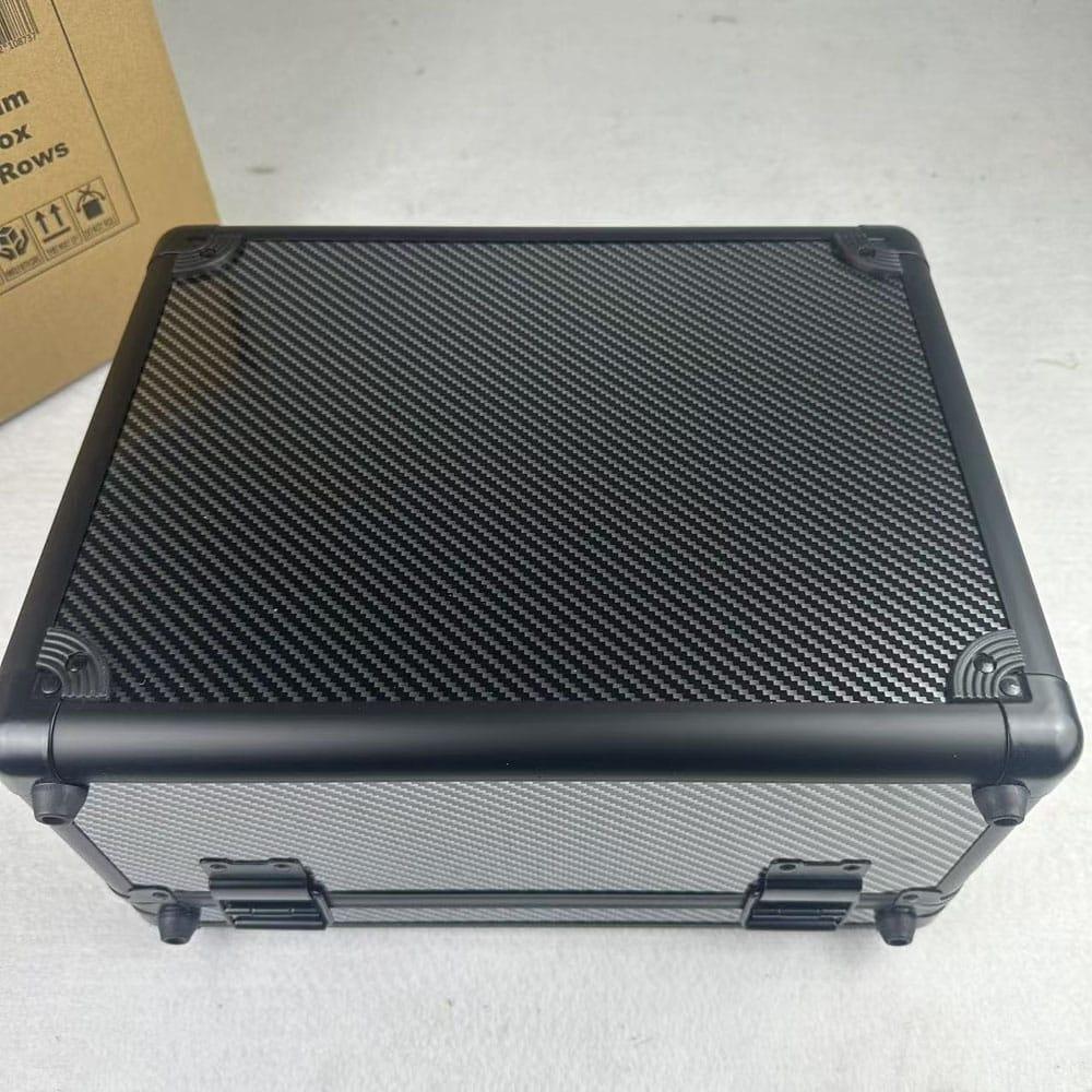 Evoretro Trading Card Suitcase Silver/Gray Small Evoretro