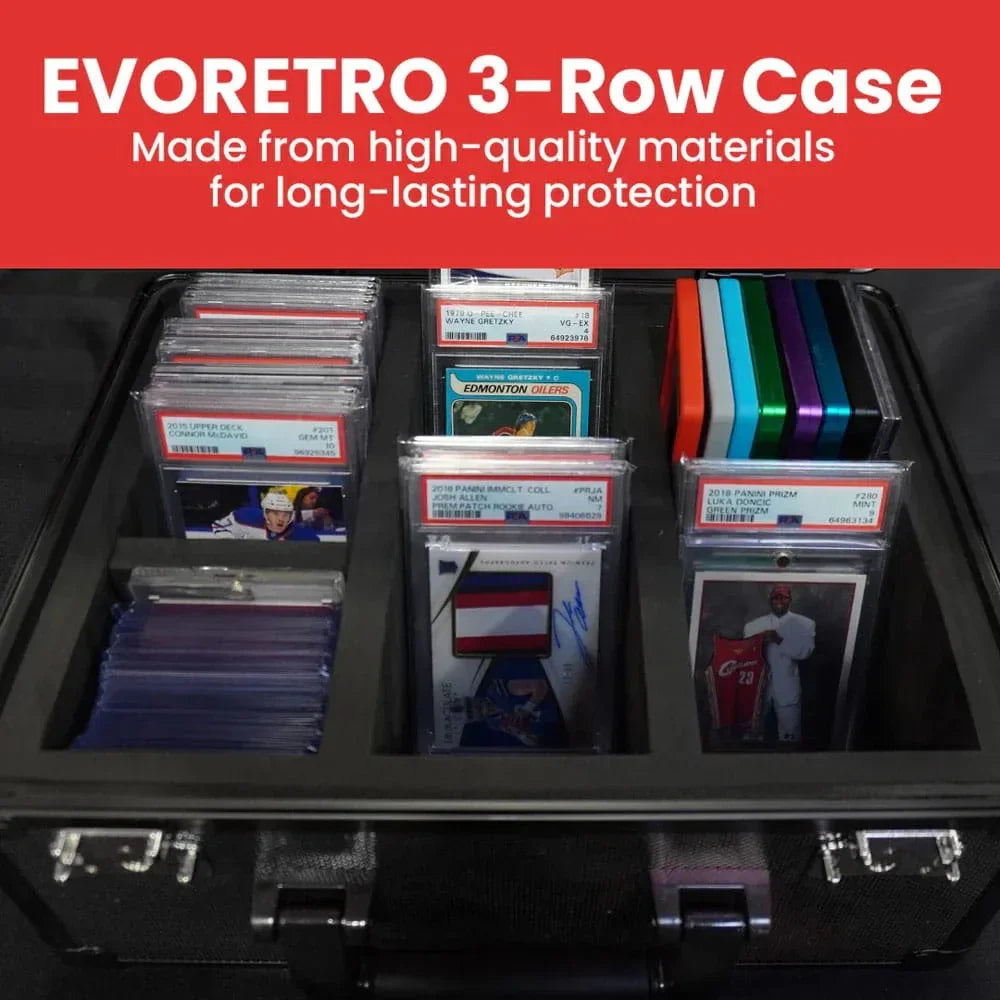 Evoretro Trading Card Suitcase Black Small Evoretro