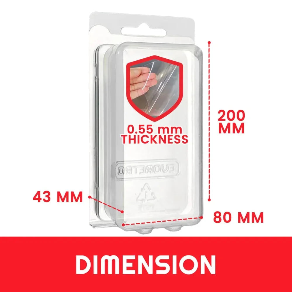 Clamshell PET Skydd för Action Figurr XL - 35-Pack Evoretro