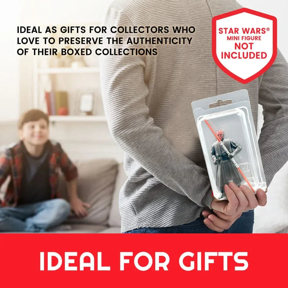 Clamshell PET Skydd för Action Figurr XL - 35-Pack Evoretro